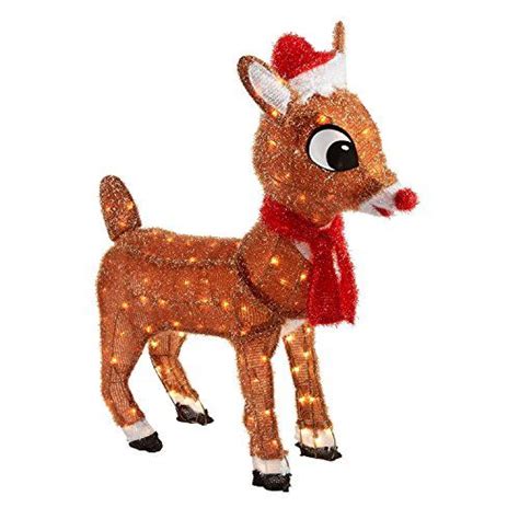 This is a form of decoration that is used during the winter solstice to remind you that spring is on the way. 36 PreLit Rudolph the RedNosed Reindeer Soft Tinsel Indoor ...