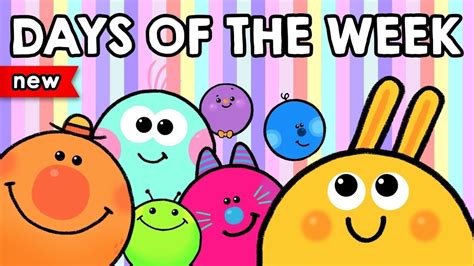 Days Of The Week Learn The Names Of The Days With Our Fun Filled