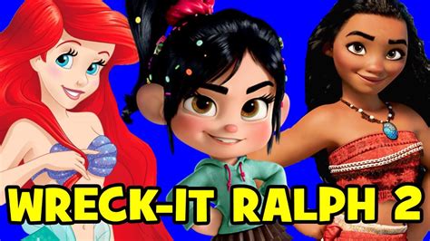 Wreck It Ralph 2 Disney Princesses Cast Interviews At D23 Expo Youtube