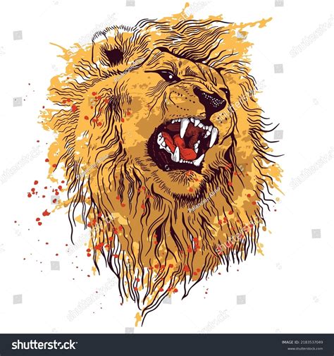 20525 Lion Face Roar Images Stock Photos 3d Objects And Vectors