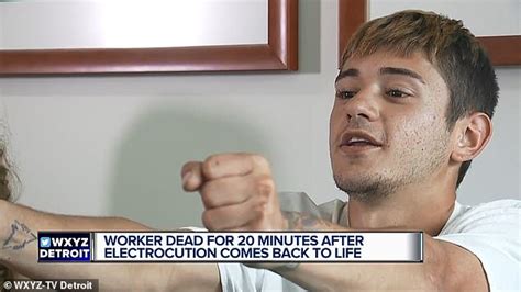 Man 20 Who Was Dead For 20 Minutes After Being Electrocuted When