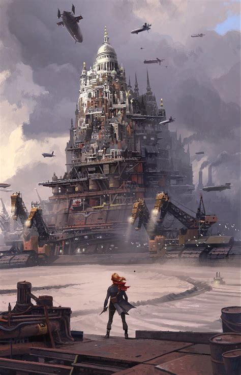 Ian Mcque On In 2020 Mortal Engines Book Steampunk Artwork Mortal