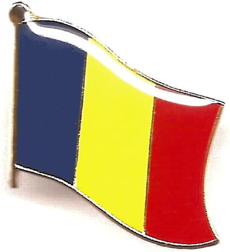 Pack Of 50 Romania Flag Lapel Pins Romanian Pin Badge