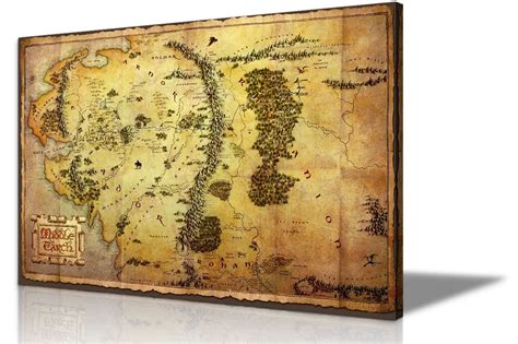 Buy Middle Earth Lord Of The Rings Wall Of Middle Earth Lord Of The