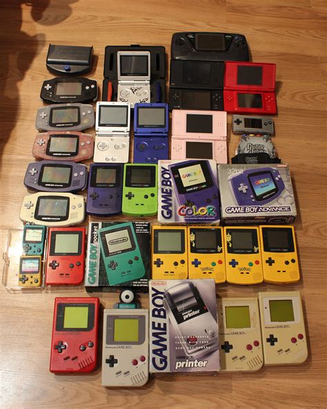 All My Gameboys And Other Handhelds Gameboy