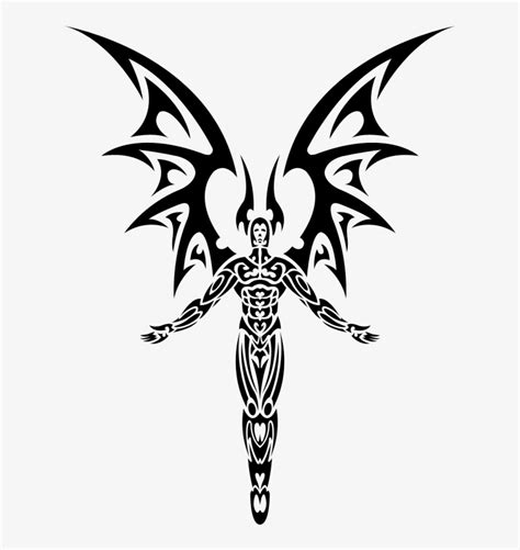 Popular samoan tribal tattoos are marquesan cross, ocean swirls, and sun rays. Demon Tattoo Png Clipart Library Library - Tribal Devil ...