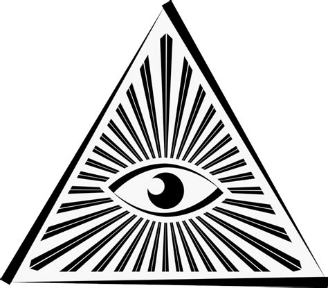 Illuminati Symbol Png Transparent Image Download Size 800x702px