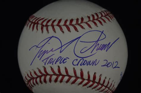 The triple crown is awarded (received or honored with as no physical award exists) to the hitter who several written sources include heinie zimmerman from 1912; Lot Detail - Miguel Cabrera Autographed & Inscribed LE #4 ...