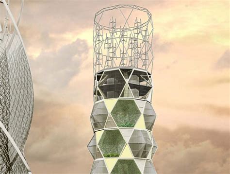 Beehive Tower Is A Honeycomb Inspired Vertical Farm For London