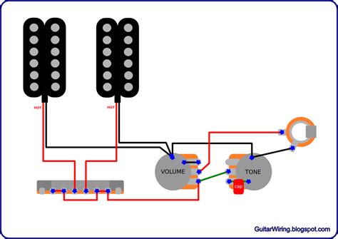 I've tried a few combinations but with no luck. The Guitar Wiring Blog - diagrams and tips: Simple and Popular „Volume + Tone" Guitar Wiring