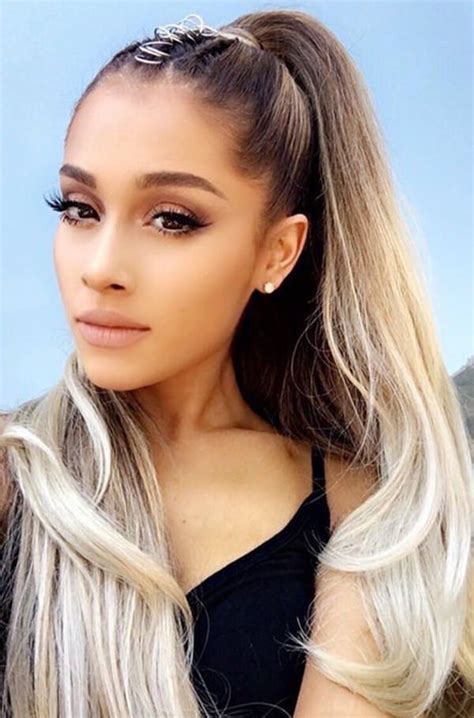 Best Ariana Grande Hairstyles Ariana Grande Frisur Ariana Grande