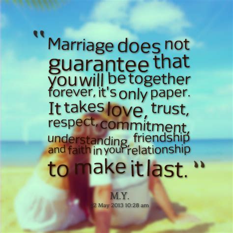 Marriage Trust Quotes Quotesgram