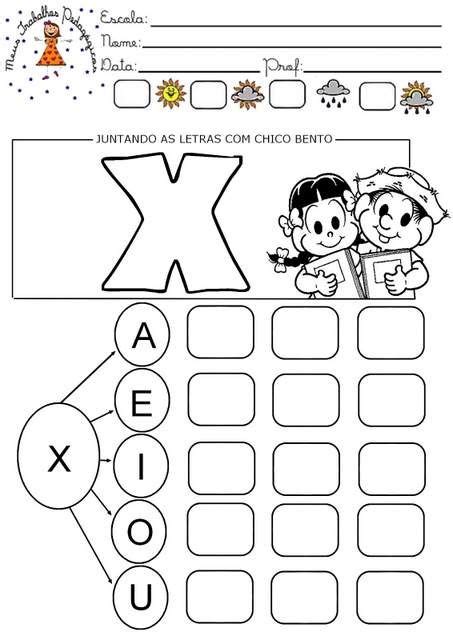 Dibujos Para Colorear Con Xa Xe Xi Xo Xu - Dibujos Para Colorear Y Pintar