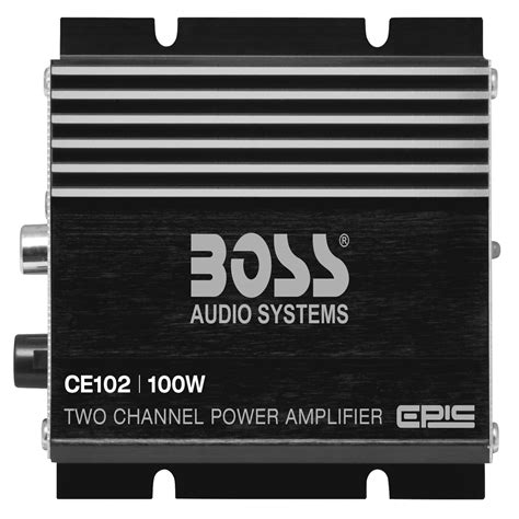 Boss Audio Systems Ce102 2 Channel Car Amplifier 100 Watts Full Range
