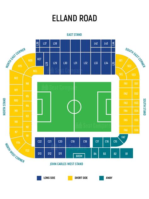Elland Road Seating Plan Tickets And Events Seat Compare