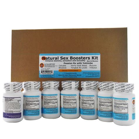 Advance Physician Formulas Natural Sex Boosters Kit 8 Piece Kit Iherb