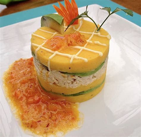 Cook 15 minutes, or until tender but firm. Causa - Peruvian Mashed Potatoes with Chicken and Avocado ...