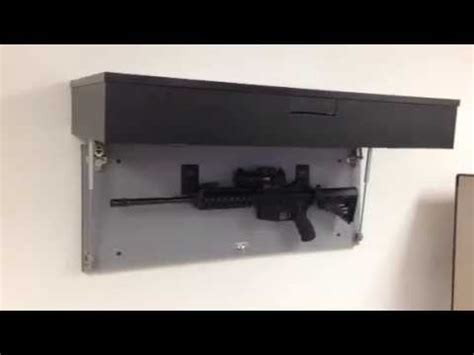 American concealed furniture hidden gun mantels. Concealed Gun Cabinets - Assault Rifle Cabinet with ...