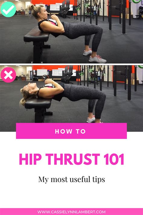 how to hip thrust 101