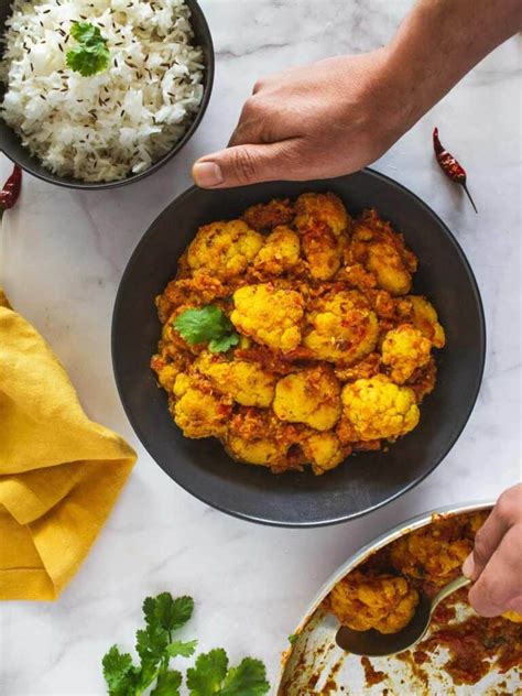 Indian Cauliflower Curry Recipe Our Plant Based World