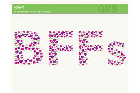 Download bff svg, best friends svg files, vector, clipart, cricut ...
