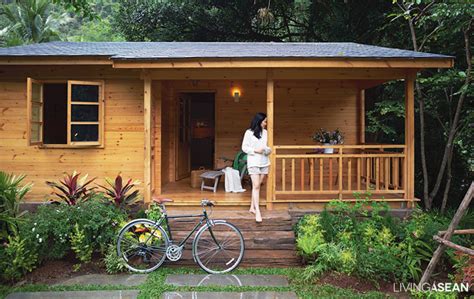 A Lovely Ready Made Wood Cabin Living Asean