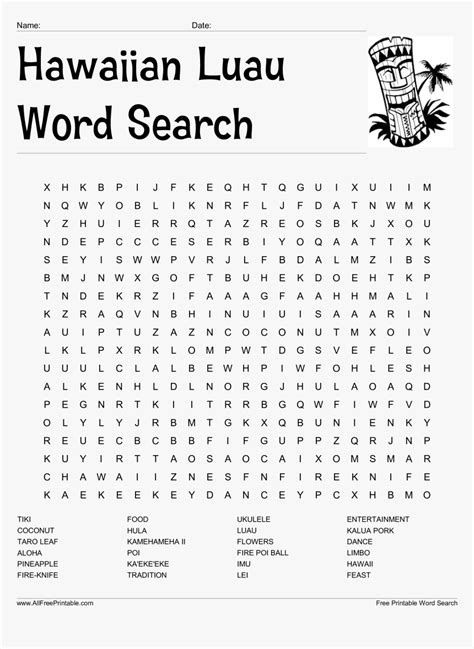 Printable Large Print Word Searches Printable Blank World