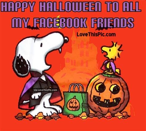 Happy Halloween To All My Facebook Friends Pictures Photos And Images