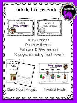 Some of the worksheets for this concept are lesson plan ruby bridges, ruby bridges lesson plan, teaching empathy the story of ruby bridges, dear ruby letter writing response, ruby bridges lesson plan, bridges out of poverty, test your knowledge of the hidden rules of class, children in the civil rights movement. Ruby Bridges Activity Pack {K-1} by Teacherbivore | TpT
