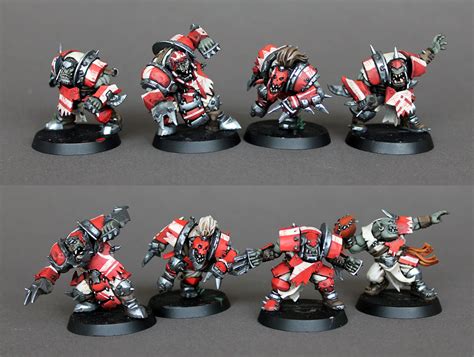 Jay S Wargaming Madness Orc Blood Bowl Team