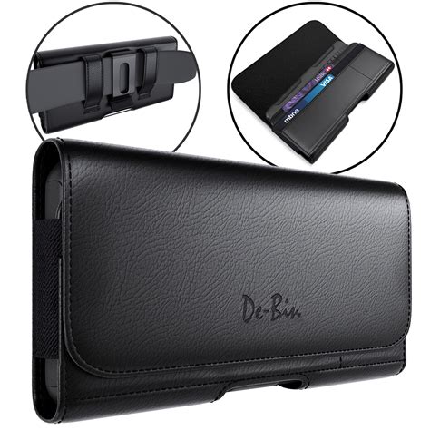 Debin Galaxy S20 S8 S9 S10 Holster Leather Belt Case With Clip Cell