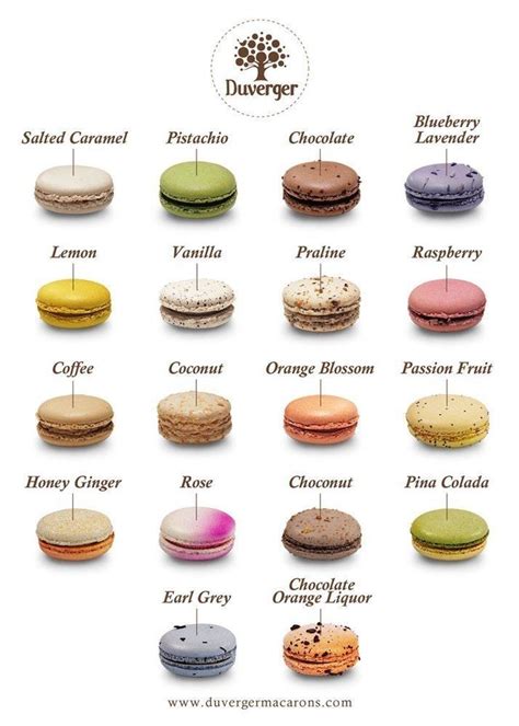 Pin By Annouchka On Macarons Macaron Flavors French Macaroon Recipes