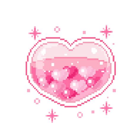 Freetoedit Cute Kawaii Pixel Pastel Heart
