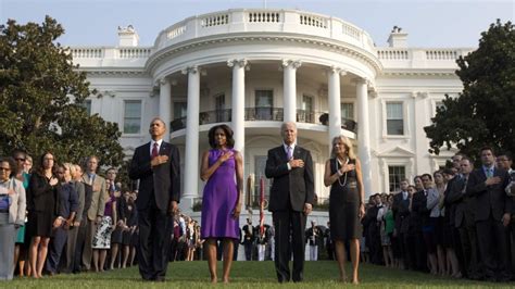 Obamas White House Staff Observe 911 With Moment Of Silence Video