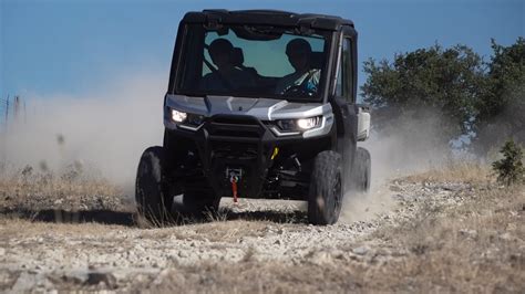 2020 Can Am Defender Limited Test With Video Utv On Demand