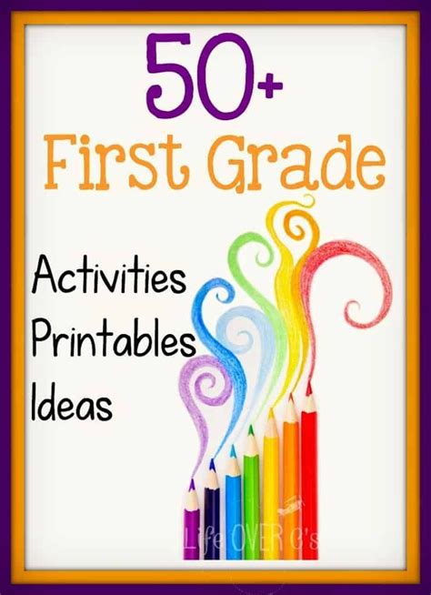 Fun Activities For 1st Graders