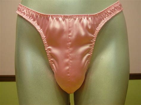 Dbl Silky Satin ~ ~thong~ ~ Sissy Panties Choicecolors Ebay