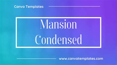 Best Condensed Fonts In Canva Canva Templates