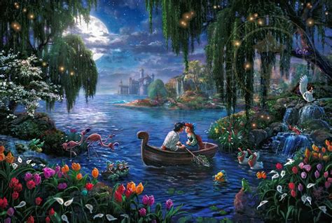 This ceaco jigsaw puzzle combines family entertainment with a distinctive aesthetic for hours of puzzling fun! Little Mermaid II, The - Limited Edition Art - Thomas ...