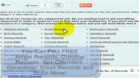 The drawback with using only localized criminal records is that you might miss criminal activity which might have occurred in. 100% Free Background Checks Online - YouTube