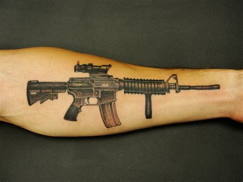 Best Gun Tattoos To Get On Your Body In 2019 Designzzz