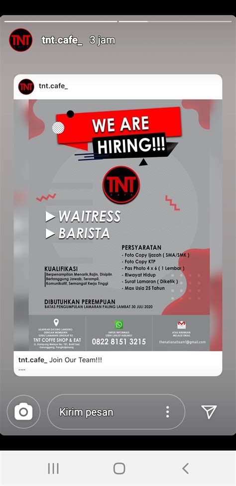 Kontrak kerja atau perjanjian kerja, menurut pasal 54 uu no.13 tahun 2003 yang dibuat secara berikut ini adalah jenis kontrak karyawan yang ada di indonesia: Kontrak Kerja Barista : Kopi Adalah Rasa Cerita Barista ...