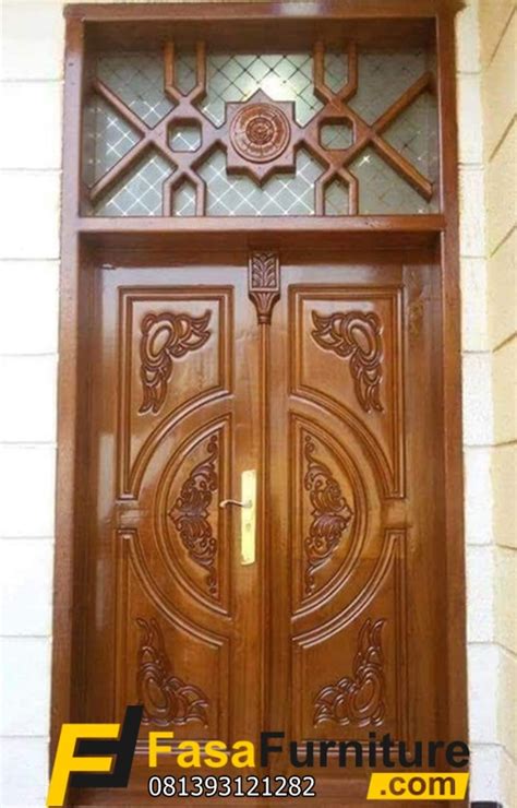 Check spelling or type a new query. Pintu Double Ukir Jati Boven Kaca Mewah - Fasa Furniture ...
