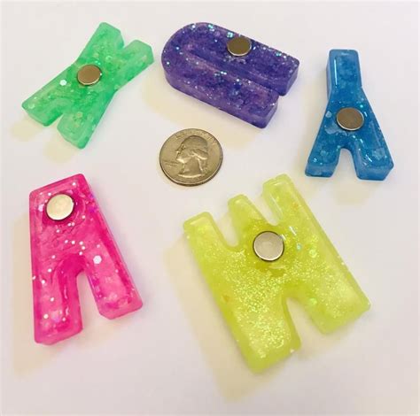 Alphabet Magnet Set Abc Letter Set Sensory Etsy Teacher Birthday
