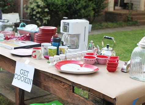 organized garage sales - get inspired! | Yard sale organization, Yard