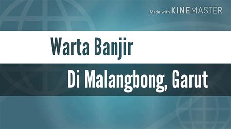 Contoh Warta Basa Sunda ( Warta Banjir ) - YouTube