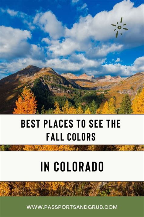 Best Places To See Fall Colors In Colorado Updated July 2023