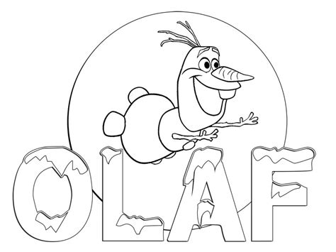 Free printable full size frozen 2 coloring pages full size frozen coloring pages #8328098 new coloring pages : Olaf Free Coloring Page | Frozen Coloring book