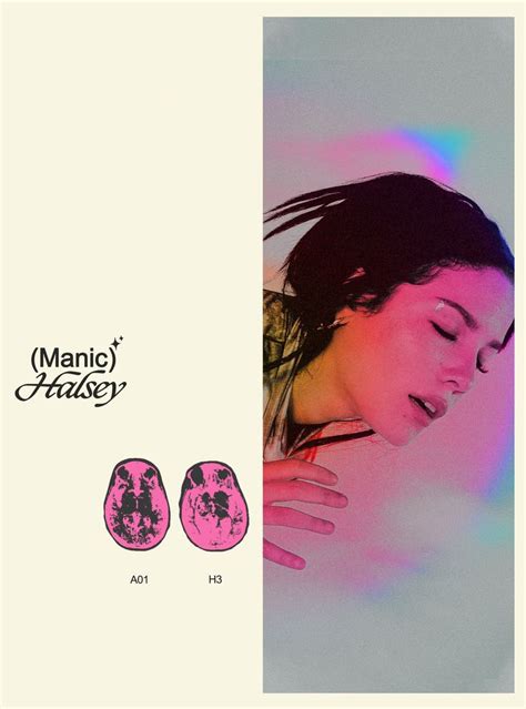 manic album [promotional photoshoot] — 2020 halsey poster halsey book cover art