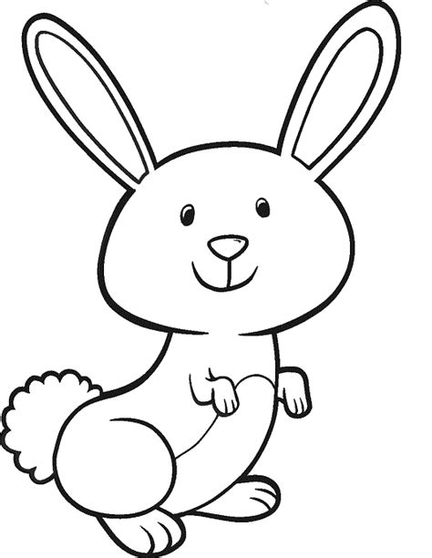 Get crafts, coloring pages, lessons, and more! Easter Bunny Rabbit Coloring Pages - ClipArt Best